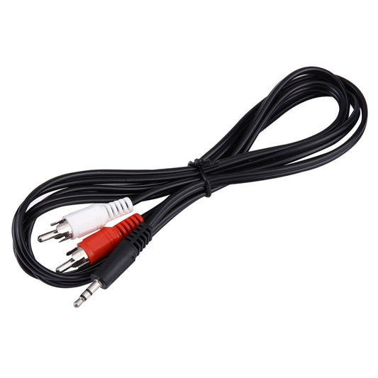 Good Quality Jack 3.5mm Stereo to RCA Male Audio Cable, Length: 1.5m by buy2fix