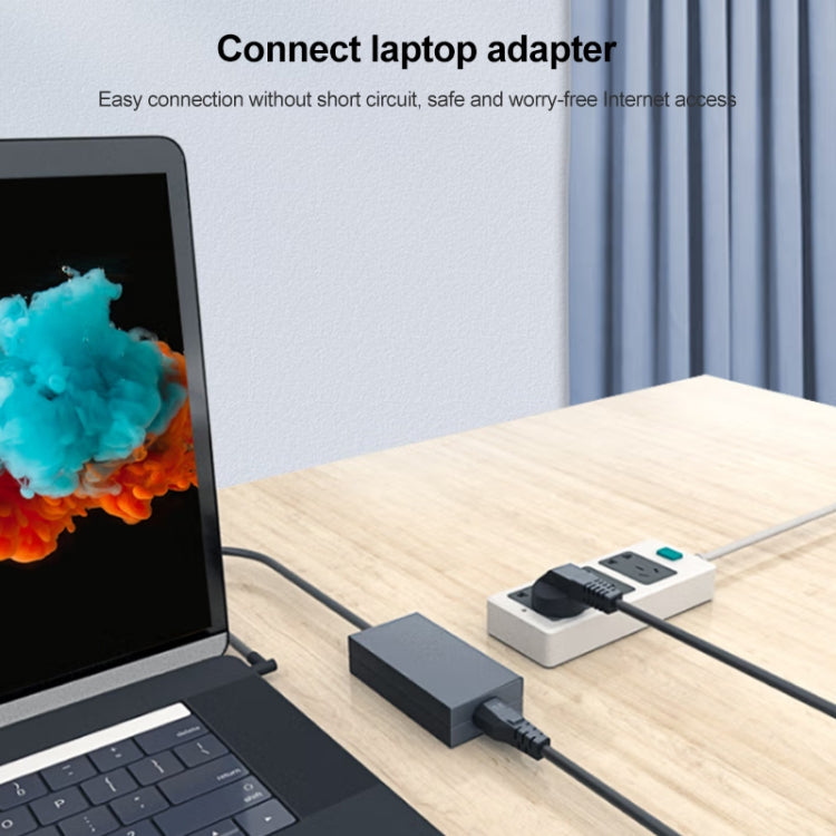 High Quality 3 Prong Style EU Notebook AC Power Cord, Length: 1.8m by buy2fix