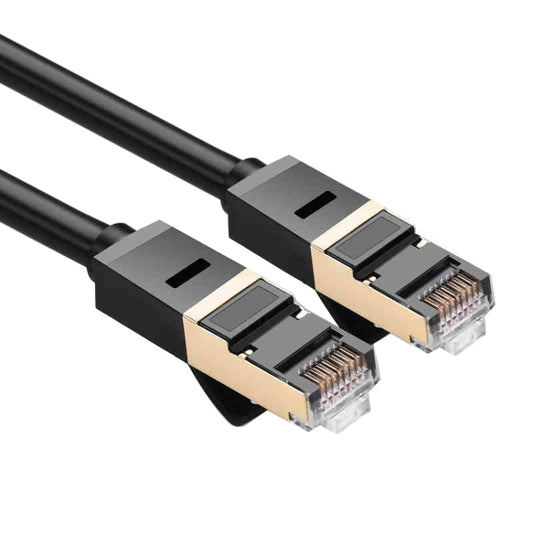 CAT7 Gold Plated Dual Shielded Full Copper LAN Network Cable, Length: 8m by buy2fix