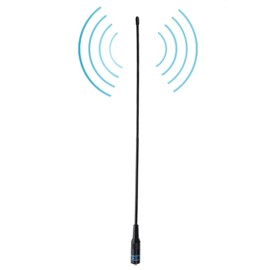 NAGOYA NA-771 144/430MHz Dual Band Flexible Spring Whip SMA-F Handheld Radio Antenna for Walkie Talkie, Antenna Length: 38cm - Antenna by buy2fix | Online Shopping UK | buy2fix