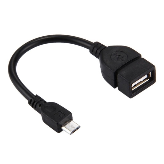 10cm USB A Female to Micro USB 5 Pin Male Adapter with OTG by buy2fix