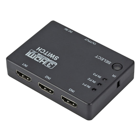 Full HD 1080P 3D HDMI 3x1 Switch with IR Remote Control by buy2fix