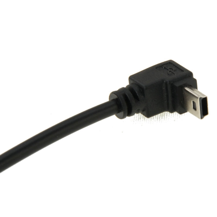 90 Degree Mini USB Male to USB 2.0 AM USB Adapter Cable, Length: 29cm - Micro USB Cable by buy2fix | Online Shopping UK | buy2fix