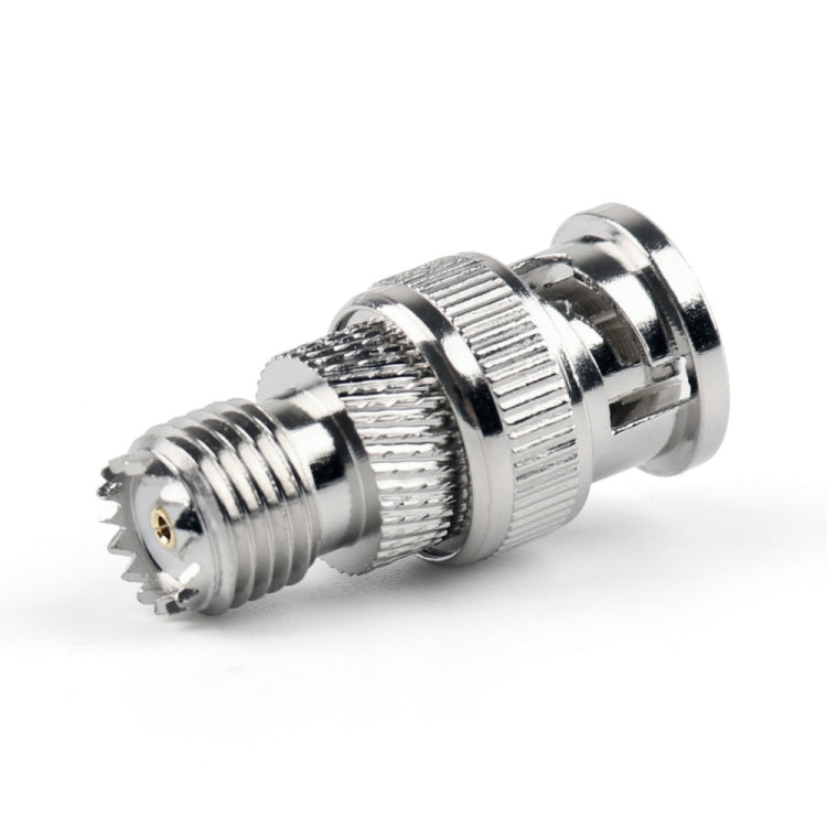 BNC Male + Mini UHF Female Connector RF Coaxial Adapter - Connector by buy2fix | Online Shopping UK | buy2fix