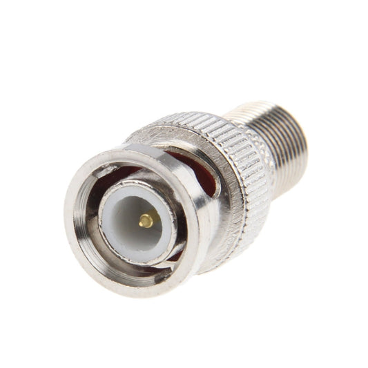 10 PCS BNC Plug to F Jack Connector, Comes in Durable Construction - Connector by buy2fix | Online Shopping UK | buy2fix