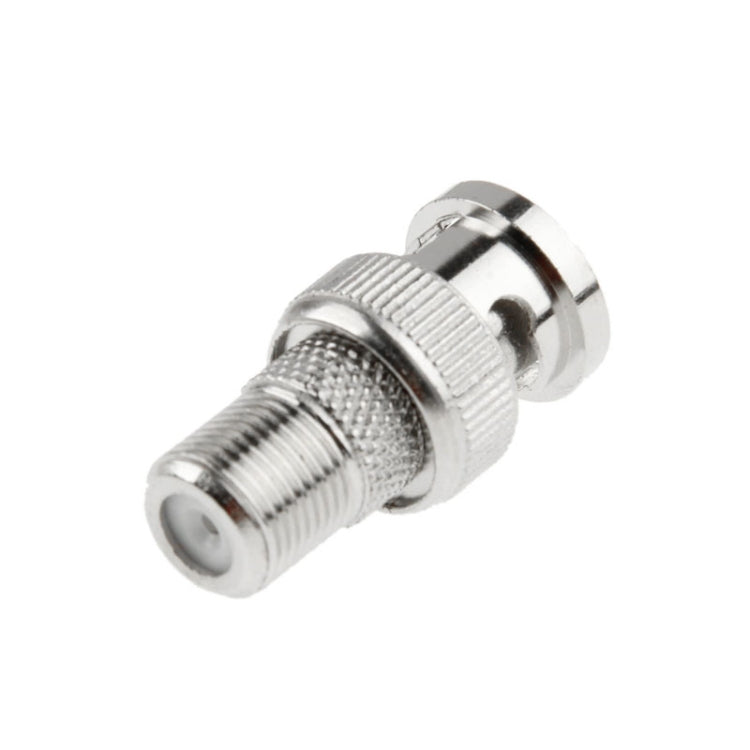 10 PCS BNC Plug to F Jack Connector, Comes in Durable Construction - Connector by buy2fix | Online Shopping UK | buy2fix