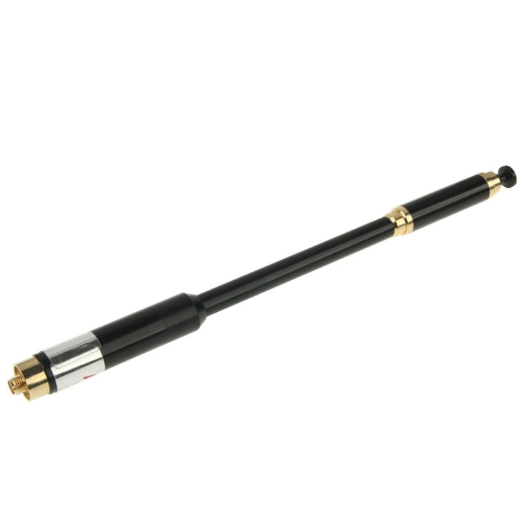 AL-800 Dual Band 144/430MHz High Gain SMA-F Telescopic Handheld Radio Dual Antenna for Walkie Talkie, Antenna Length: 22cm / 86cm - Antenna by buy2fix | Online Shopping UK | buy2fix