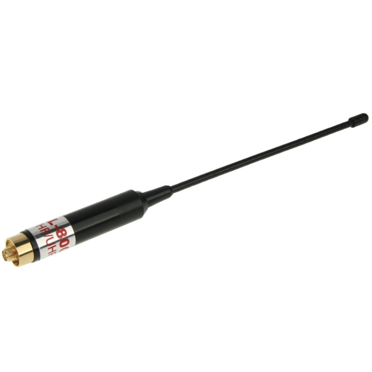 AL-800 Dual Band 144/430MHz High Gain SMA-F Telescopic Handheld Radio Dual Antenna for Walkie Talkie, Antenna Length: 22cm / 86cm - Antenna by buy2fix | Online Shopping UK | buy2fix