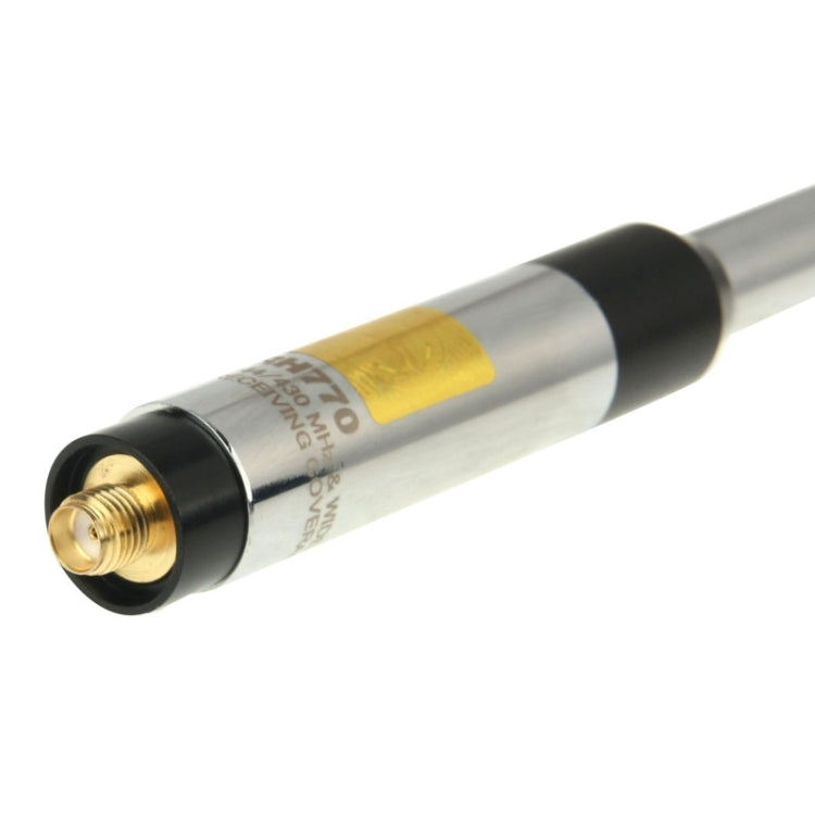 RH770 Dual Band 144/430MHz High Gain SMA-F Telescopic Handheld Radio Antenna for Walkie Talkie, Antenna Length: 93cm - Antenna by buy2fix | Online Shopping UK | buy2fix