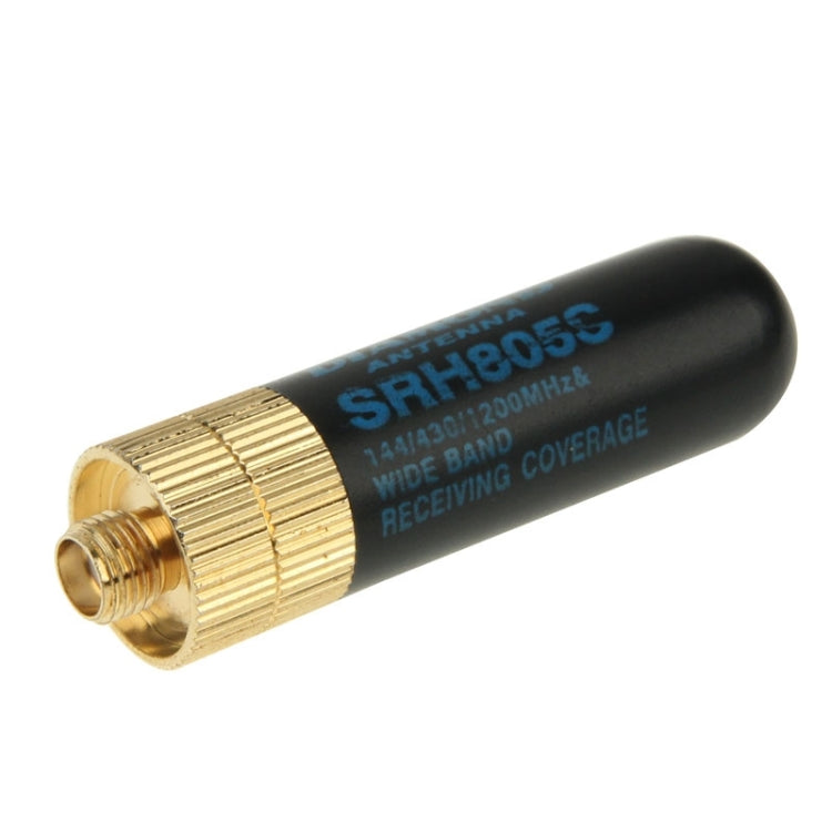 SRH805S Short SMA-F Perempuan VHF + UHF Dual Band Handheld Radio Antena, Antenna Length: 4.5cm - Antenna by buy2fix | Online Shopping UK | buy2fix