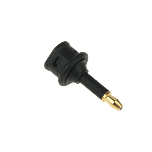 Gold Plated Square to Round 3.5mm Optical Fiber Adapter by buy2fix