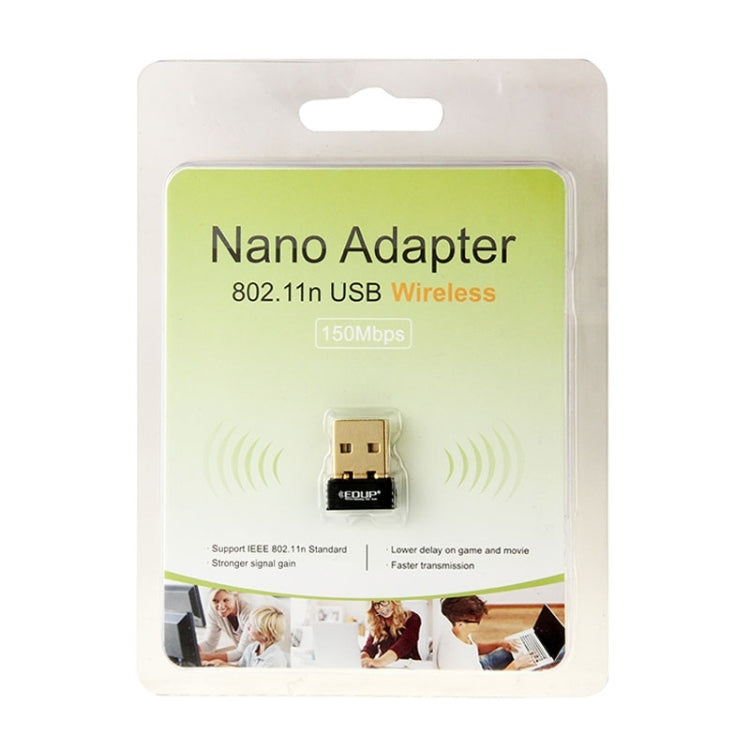 EDUP EP-8553 MTK7601 Chipset 150Mbps WiFi USB Network 802.11n/g/b LAN Adapter by EDUP