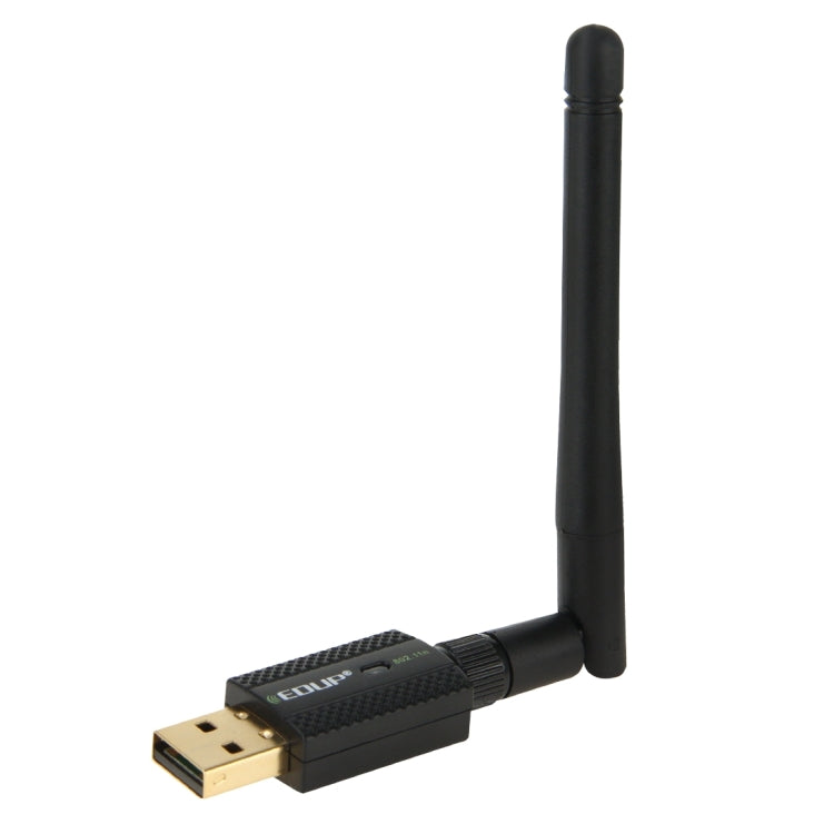EDUP EP-N1581 Mini USB Wifi 802.11n/g/b 300Mbps 2.4GHz Wireless Adapter External Antenna - USB Network Adapter by EDUP | Online Shopping UK | buy2fix