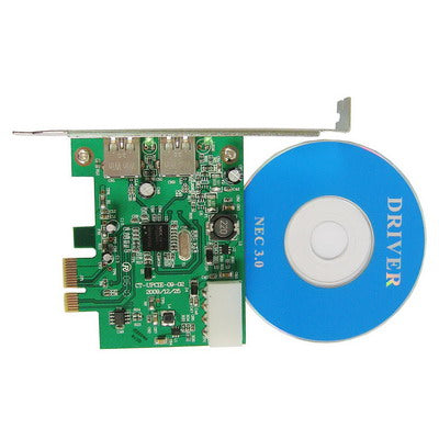 PCI Express to 2 Ports USB 3.0 PCI Adapter Card - Add-on Cards by buy2fix | Online Shopping UK | buy2fix