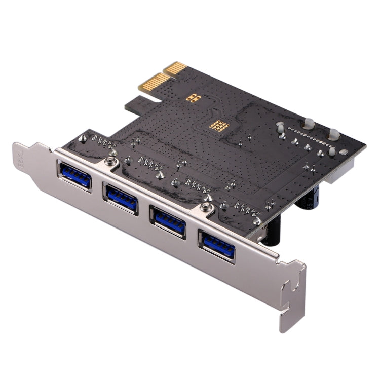 USB 3.0 4 ports PCI-E Express Controller Card 5Gbps - Add-on Cards by buy2fix | Online Shopping UK | buy2fix