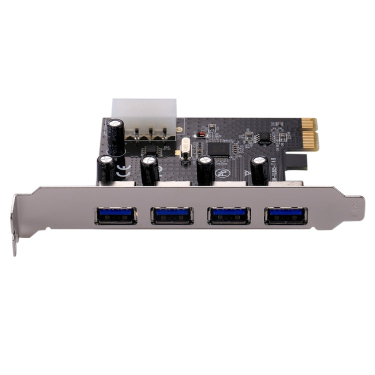 USB 3.0 4 ports PCI-E Express Controller Card 5Gbps - Add-on Cards by buy2fix | Online Shopping UK | buy2fix