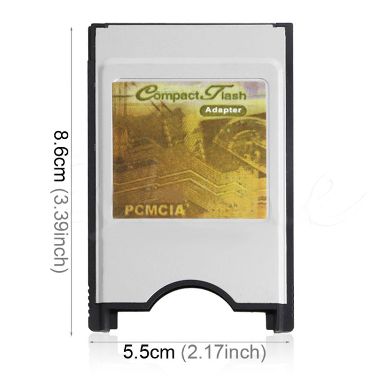 Compact Flash CF to PC Card PCMCIA Adapter Card Reader - Add-on Cards by buy2fix | Online Shopping UK | buy2fix