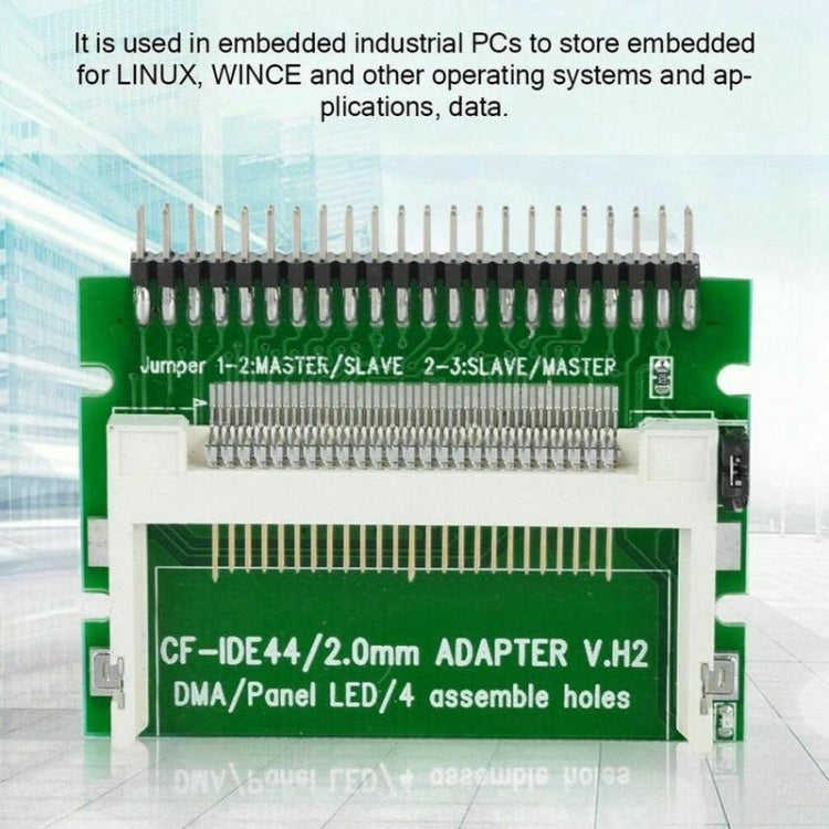 CF to 2.5 inch IDE 44 Pin male Adapter(Green) - Add-on Cards by buy2fix | Online Shopping UK | buy2fix