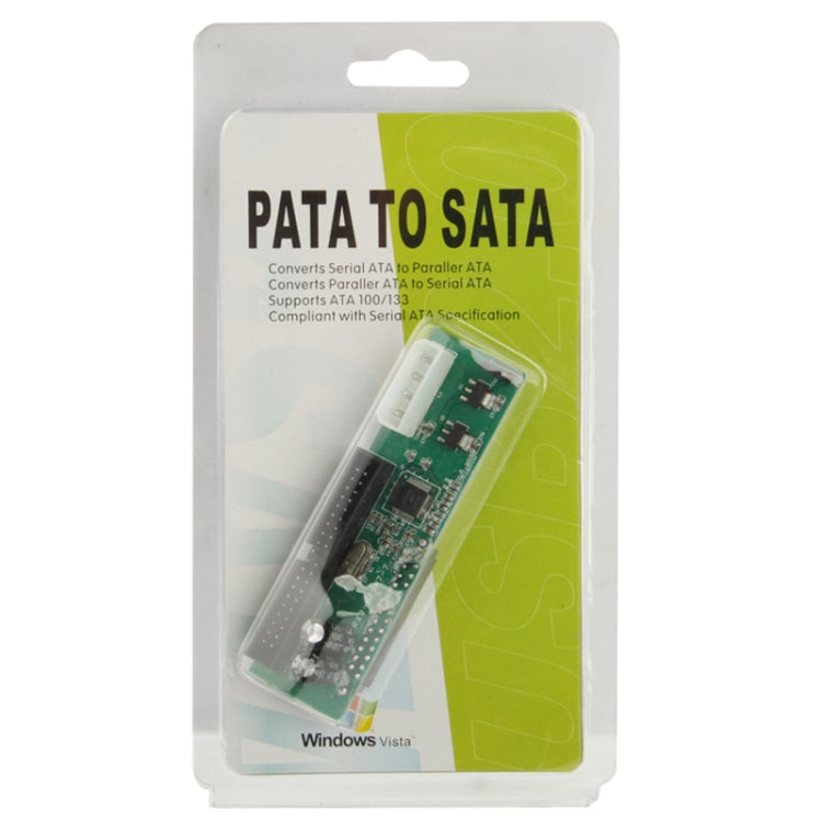 PATA To SATA Hard Drive Adapter Converter to Serial ATA(Green) - Add-on Cards by buy2fix | Online Shopping UK | buy2fix