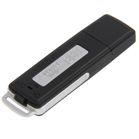 USB Voice Recorder + 8GB USB Flash Disk(Black) by buy2fix