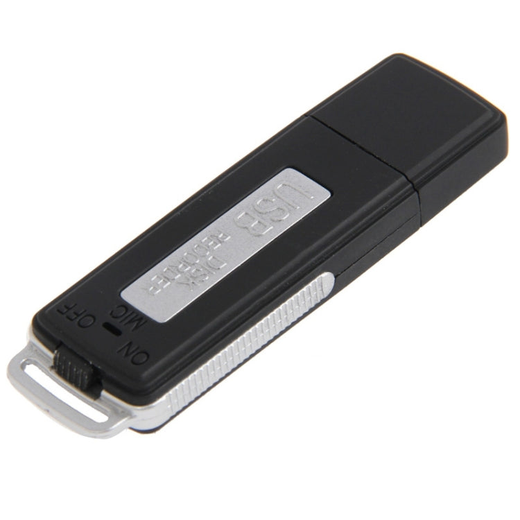 Mini Interview Recorder / USB Flash Drive , Built in 4GB Memory(Black) - U-Disk Recorder by buy2fix | Online Shopping UK | buy2fix