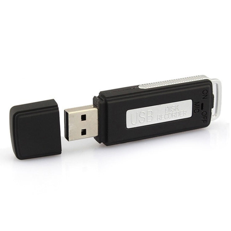 Mini Interview Recorder / USB Flash Drive , Built in 4GB Memory(Black) - U-Disk Recorder by buy2fix | Online Shopping UK | buy2fix