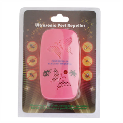 Ultrasonic Electronics Insecticide with Two Steps of Adjustable, Pink (EU Plug) by buy2fix