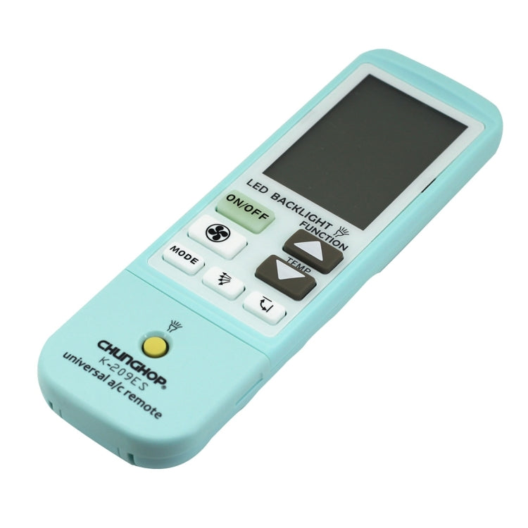 K-209ES Universal Air Conditioner Remote Control, Support Thermometer Function(Blue) - Air-Conditioner by buy2fix | Online Shopping UK | buy2fix