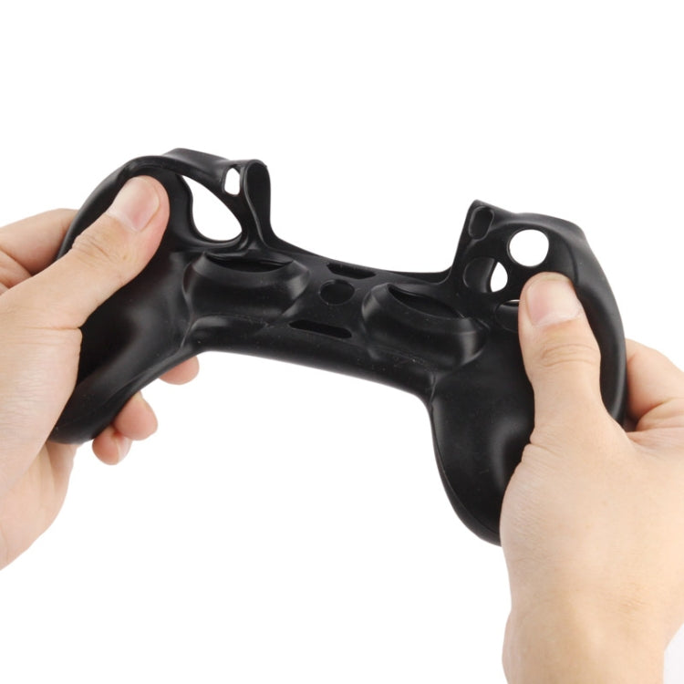 Flexible Silicone Protective Case for Sony PS4 Game Controller, Random Color Delivery - Cases by buy2fix | Online Shopping UK | buy2fix