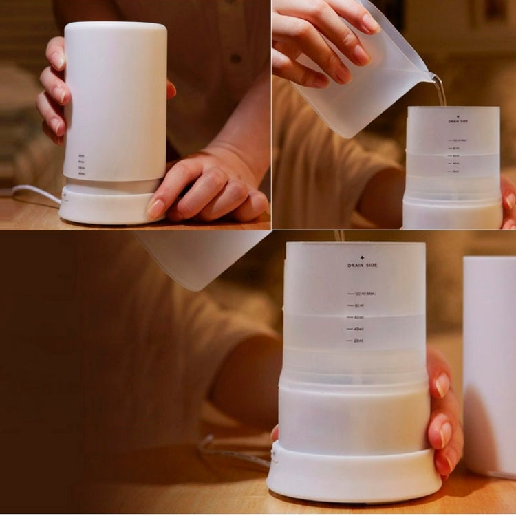 Mini USB Aroma Diffuser / Aroma humidifier with Warm White LED Lights(White) - Air Purifiers & Accessories by buy2fix | Online Shopping UK | buy2fix