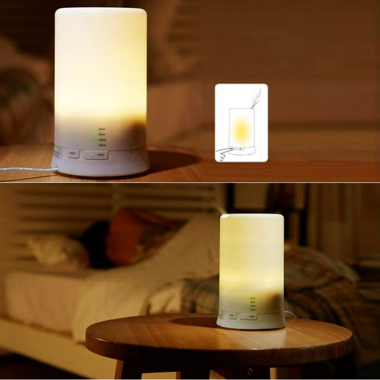 Mini USB Aroma Diffuser / Aroma humidifier with Warm White LED Lights(White) - Air Purifiers & Accessories by buy2fix | Online Shopping UK | buy2fix