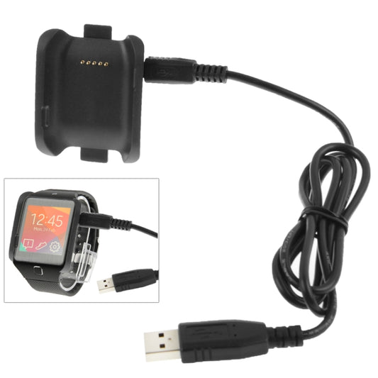 Charger Cradle Charging Dock For Galaxy Gear V700 Smart Watch(Black) by buy2fix
