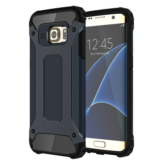 For Galaxy S7 Edge / G935 Tough Armor TPU + PC Combination Case (Dark Blue) by buy2fix