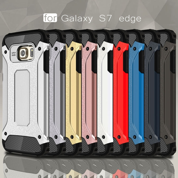 For Galaxy S7 Edge / G935 Tough Armor TPU + PC Combination Case (Grey) by buy2fix