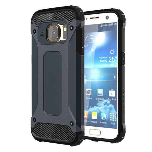 For Galaxy S7 / G930 Tough Armor TPU + PC Combination Case (Dark Blue) - More Brand by buy2fix | Online Shopping UK | buy2fix