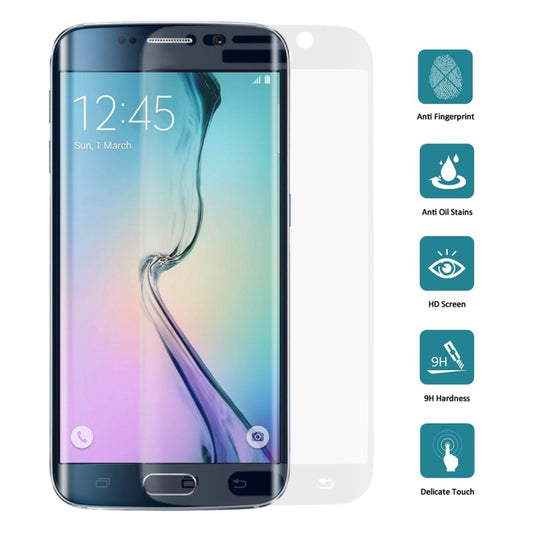 3D Curved Surface Full Screen Cover Explosion-proof Tempered Glass Film for Galaxy S6 edge(Transparent) - Galaxy Tempered Glass by buy2fix | Online Shopping UK | buy2fix