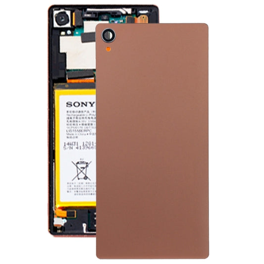 Original Glass Housing Back Cover for Sony Xperia Z3 / D6653(Gold) by buy2fix