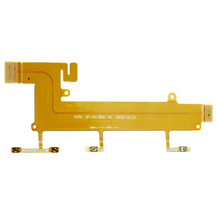 Power Button Flex Cable for Nokia Lumia 1320 - Flex Cable by buy2fix | Online Shopping UK | buy2fix