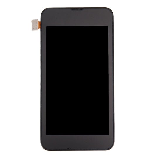 LCD Display + Touch Panel with Frame for Nokia Lumia 530 (Black) - LCD Screen by buy2fix | Online Shopping UK | buy2fix