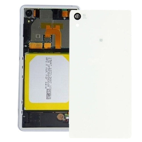 High Quality Battery Back Cover for Sony Xperia Z2 / L50w(White) by buy2fix