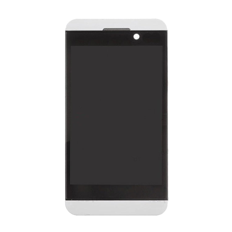 LCD Screen and Digitizer Full Assembly with Frame for BlackBerry Z10 4G(White) - For BlackBerry by buy2fix | Online Shopping UK | buy2fix