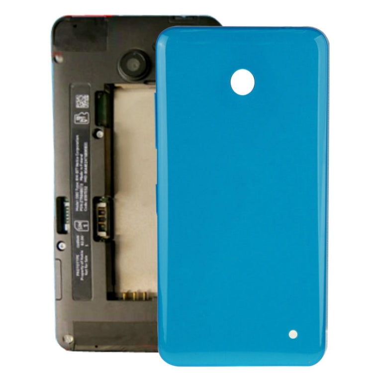Housing Battery Back Cover + Side Button for Nokia Lumia 635(Blue) - Back Cover by buy2fix | Online Shopping UK | buy2fix