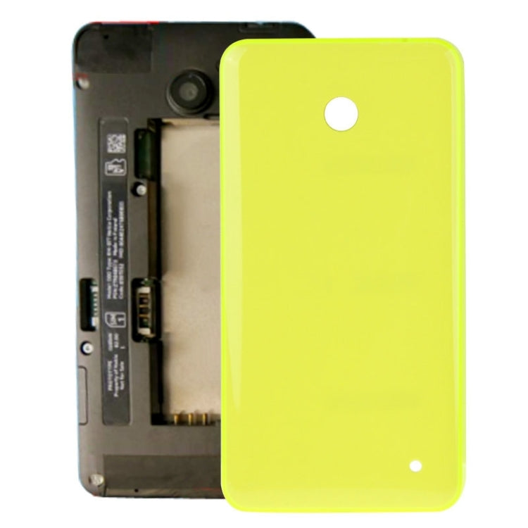 Housing Battery Back Cover + Side Button for Nokia Lumia 635(Yellow) - Back Cover by buy2fix | Online Shopping UK | buy2fix