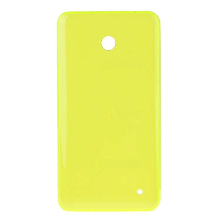Housing Battery Back Cover + Side Button for Nokia Lumia 635(Yellow) - Back Cover by buy2fix | Online Shopping UK | buy2fix