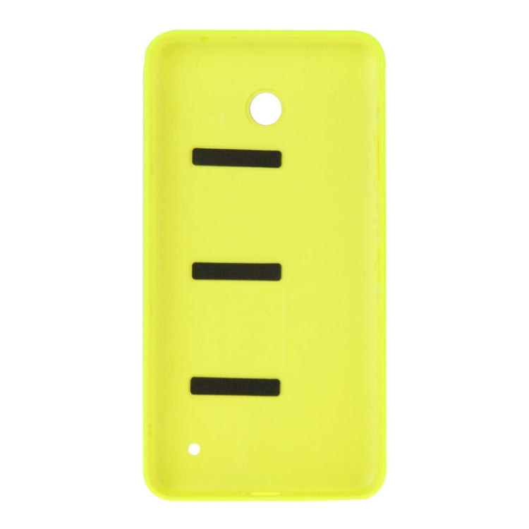Housing Battery Back Cover + Side Button for Nokia Lumia 635(Yellow) - Back Cover by buy2fix | Online Shopping UK | buy2fix