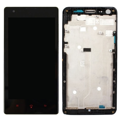 Front Housing Screen Frame Bezel for Xiaomi Redmi 3G Version(Black) - Frame Bezel Plate by buy2fix | Online Shopping UK | buy2fix