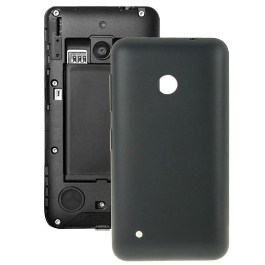 Solid Color Plastic Battery Back Cover for Nokia Lumia 530/Rock/M-1018/RM-1020(Black) - Back Cover by buy2fix | Online Shopping UK | buy2fix