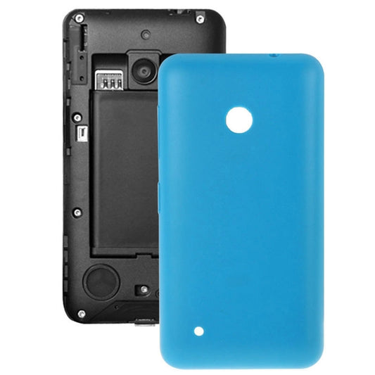 Solid Color Plastic Battery Back Cover for Nokia Lumia 530/Rock/M-1018/RM-1020(Blue) - Back Cover by buy2fix | Online Shopping UK | buy2fix
