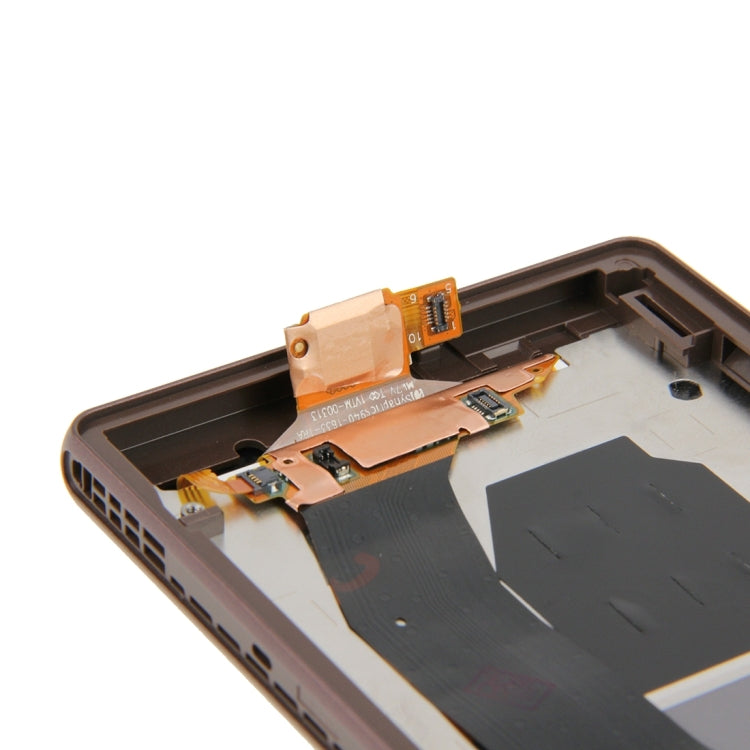 LCD Display + Touch Panel with Frame for Sony Xperia Z / L36H / C6603 / C6602(Purple) - LCD Screen by buy2fix | Online Shopping UK | buy2fix
