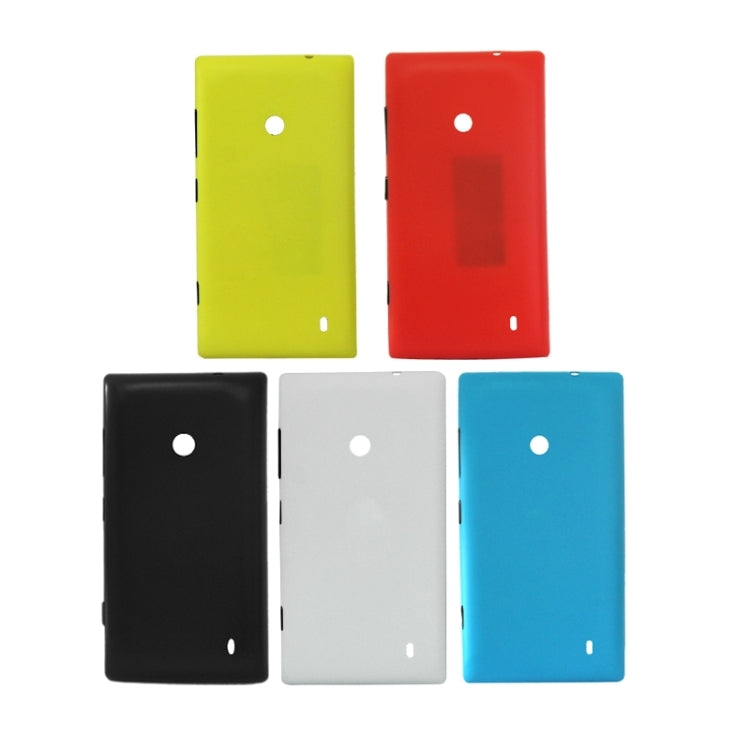 Plastic Back Housing Cover for Nokia Lumia 520(Yellow) by buy2fix